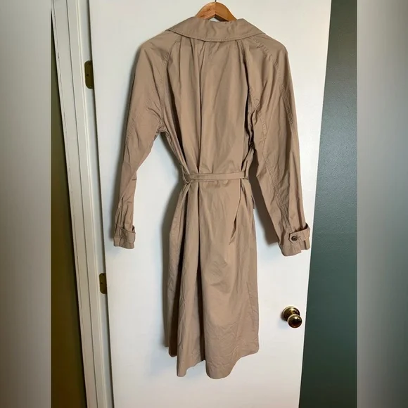 a new day Neutral Beige Trench Jacket - Picture 3 of 4